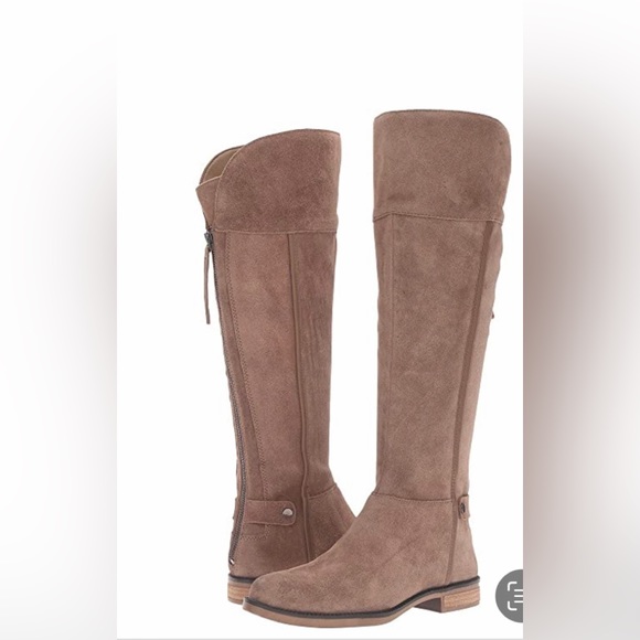 Franco Sarto L-Christin Suede‎ Riding Boots - Picture 1 of 10